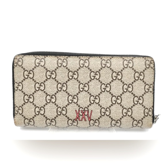 Gucci GG Supreme Wolf XXV Zippy Wallet - Picture 2 of 9